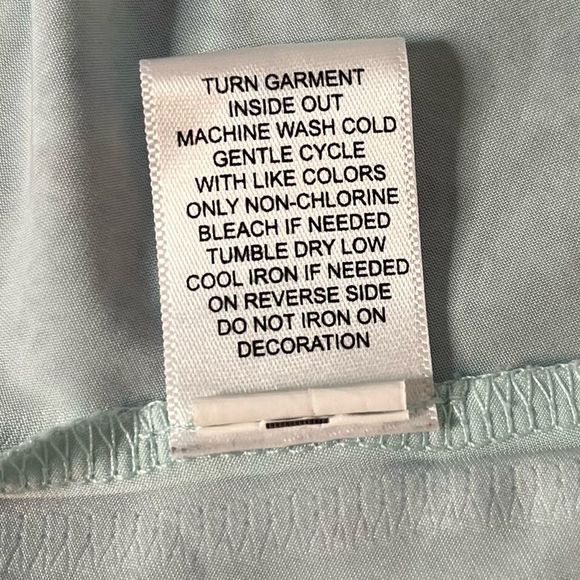 World Unity Embellished BOHO Tunic Blue Purple Handkerchief Hem Size M. - Picture 12 of 13